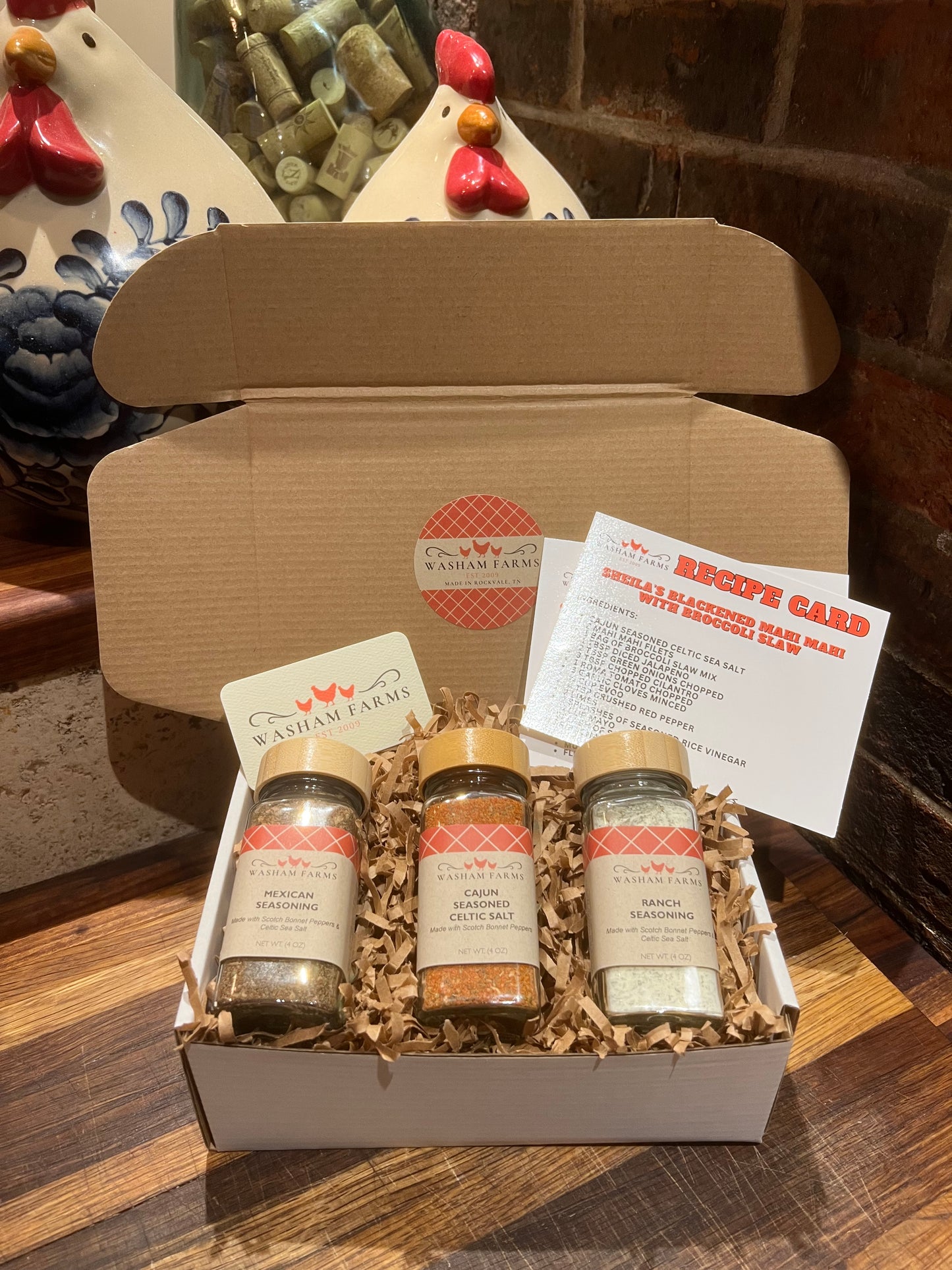 Flavors of the Nations - Seasoned Celtic Sea Salt Gift Set