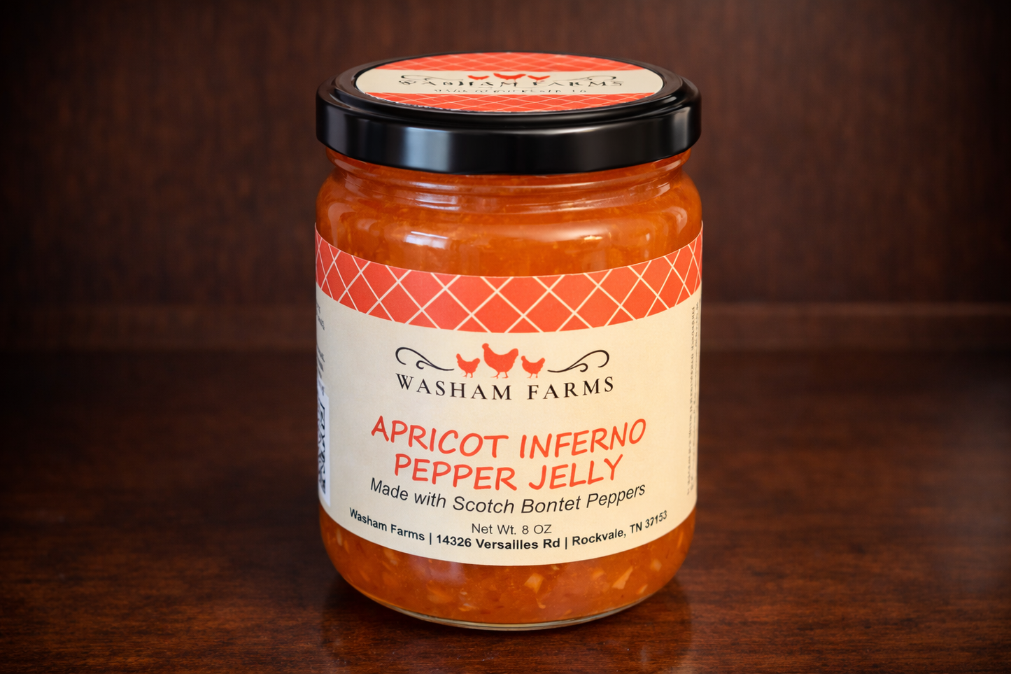 Apricot Inferno Pepper Jelly