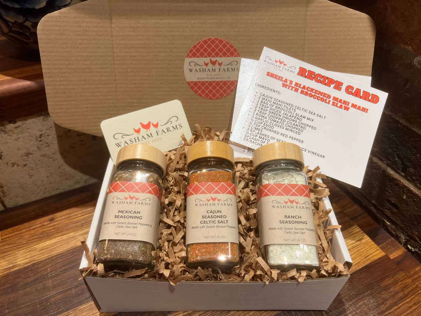 Flavors of the Nations - Seasoned Celtic Sea Salt Gift Set
