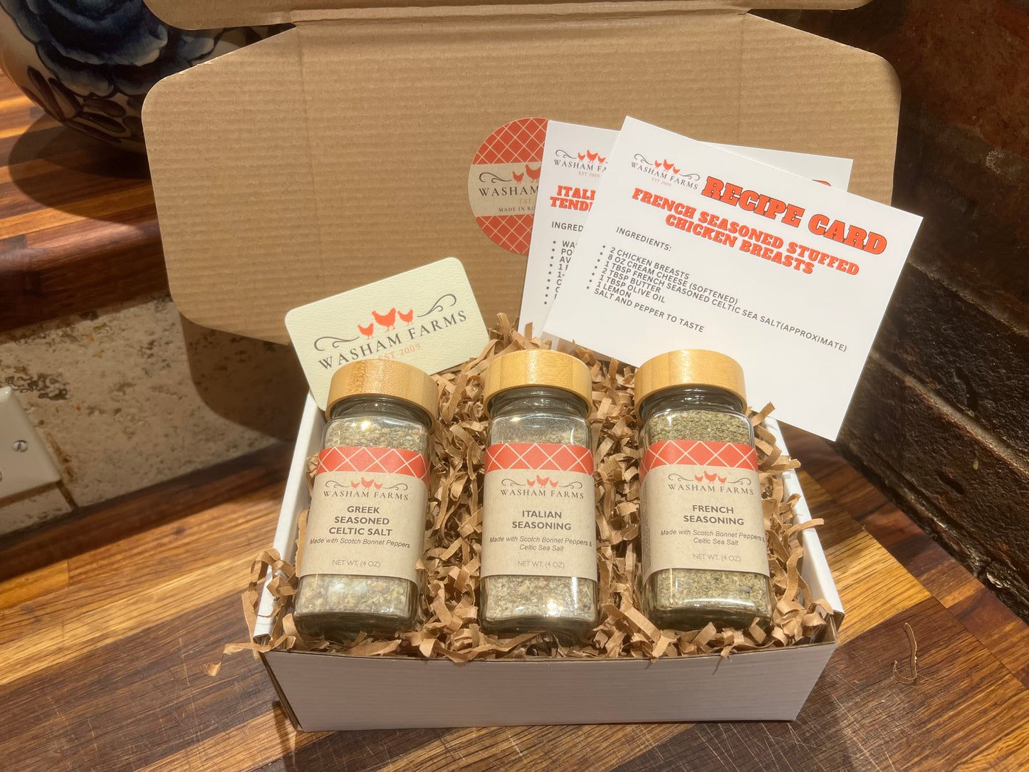 Flavors of the Nations - Seasoned Celtic Sea Salt Gift Set