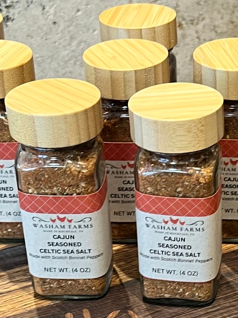 Cajun Seasoned Celtic Sea Salt