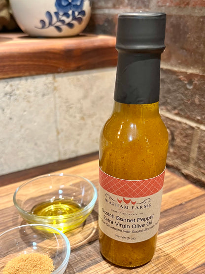 Scotch Bonnet Pepper Extra Virgin Olive Oil 5 oz