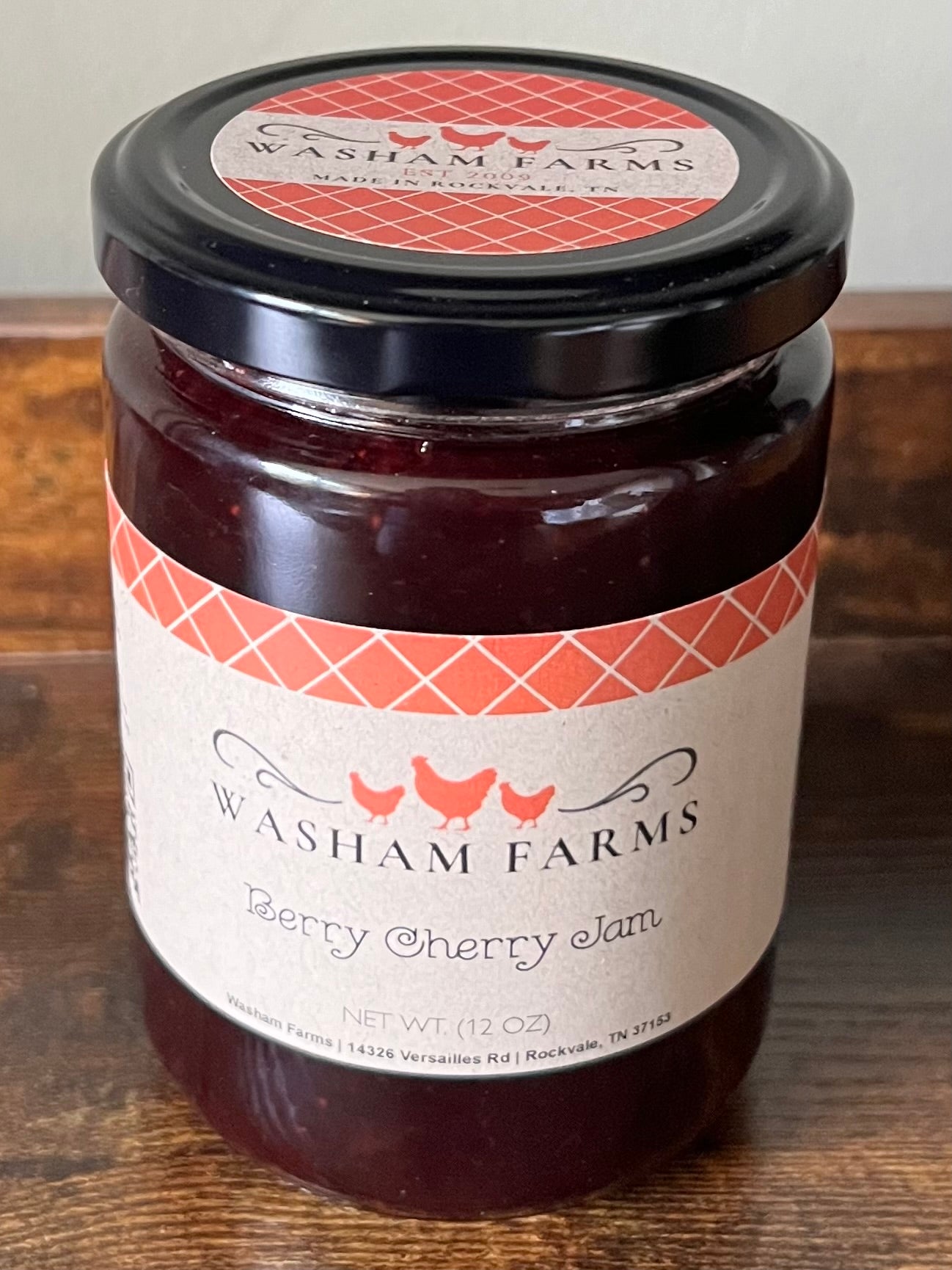 Berry Cherry Jam 12 OZ