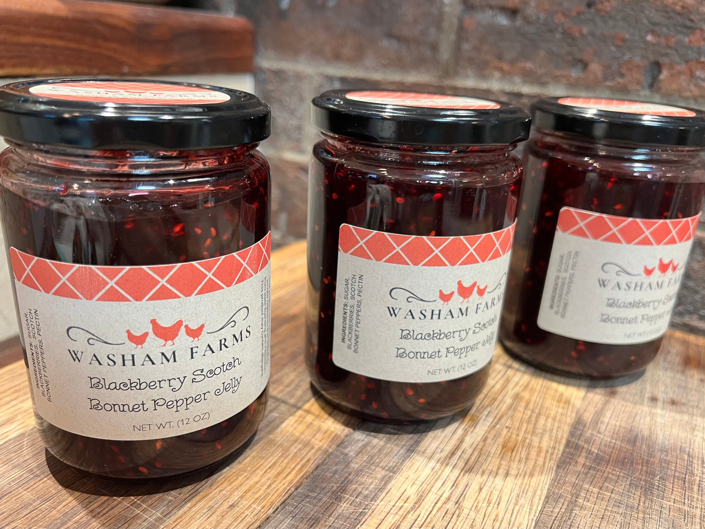 Blackberry Scotch Bonnet Pepper Jelly 12oz