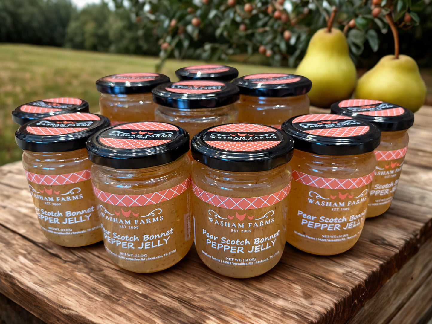 Pear Scotch Bonnet Pepper Jelly