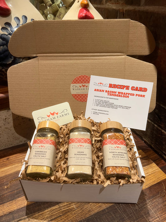 Flavors of the Nations - Seasoned Celtic Sea Salt Gift Set