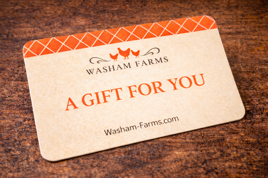 Washam Farms Gift Card