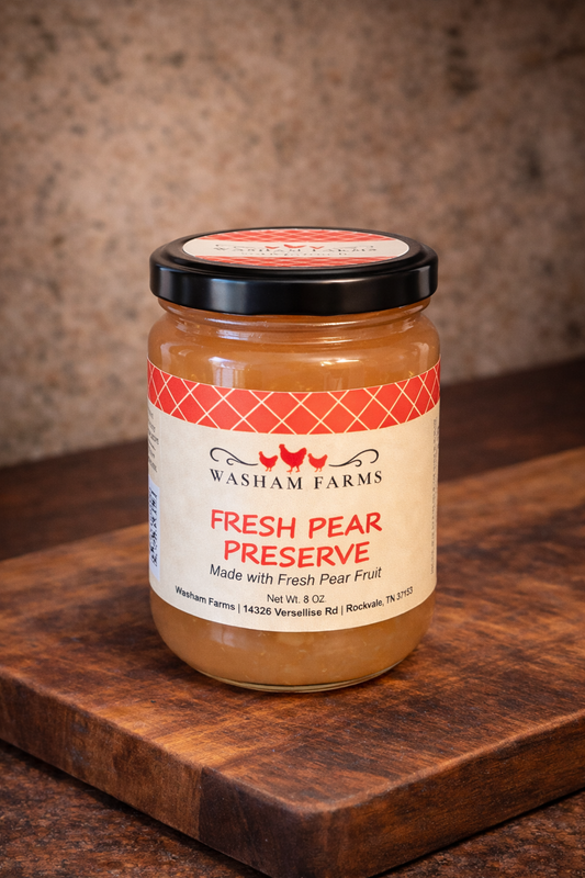 Fresh Pear Preserve