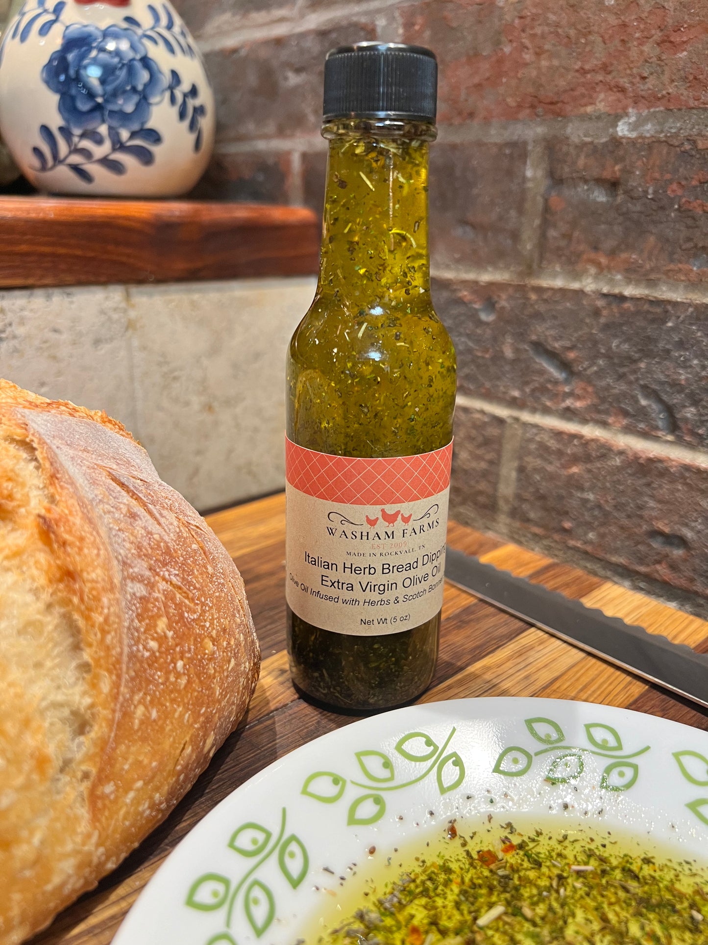 Italian Herb Bread Dipping Extra Virgin Olive Oil 5 oz