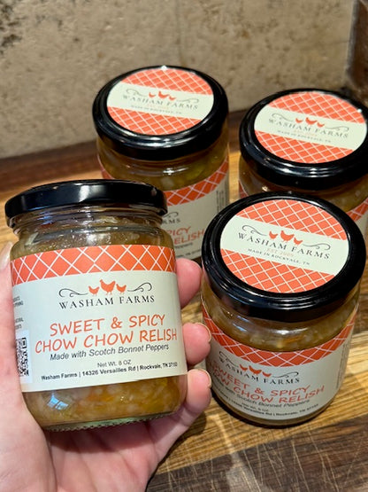 Sweet & Spicy Chow Chow Relish