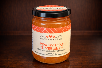 Peachy Heat Pepper Jelly