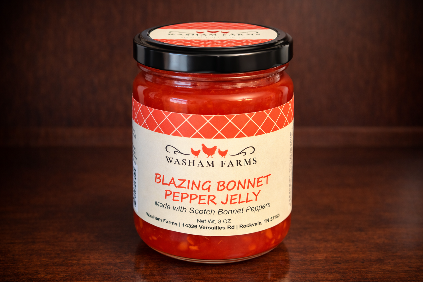 Blazing Bonnet Pepper Jelly