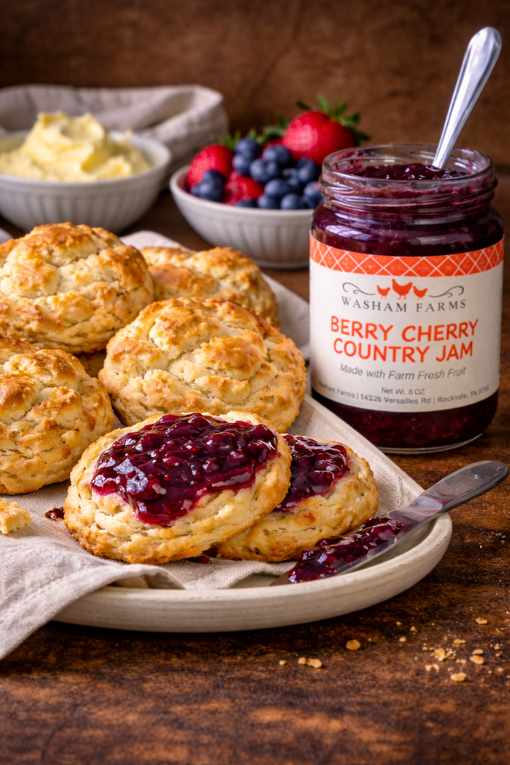 Jam & Biscuit Gift Set