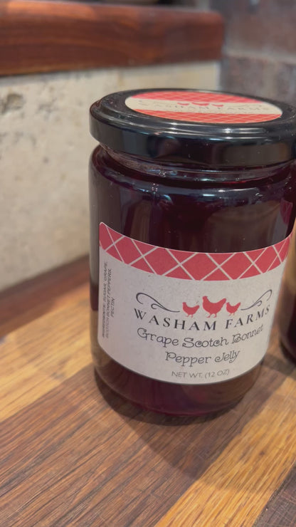 Grape Scotch Bonnet Pepper Jelly 12oz